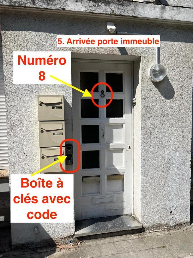 Apt B Boston, 25M2, Centre, Balcon Valenciennes Kültér fotó